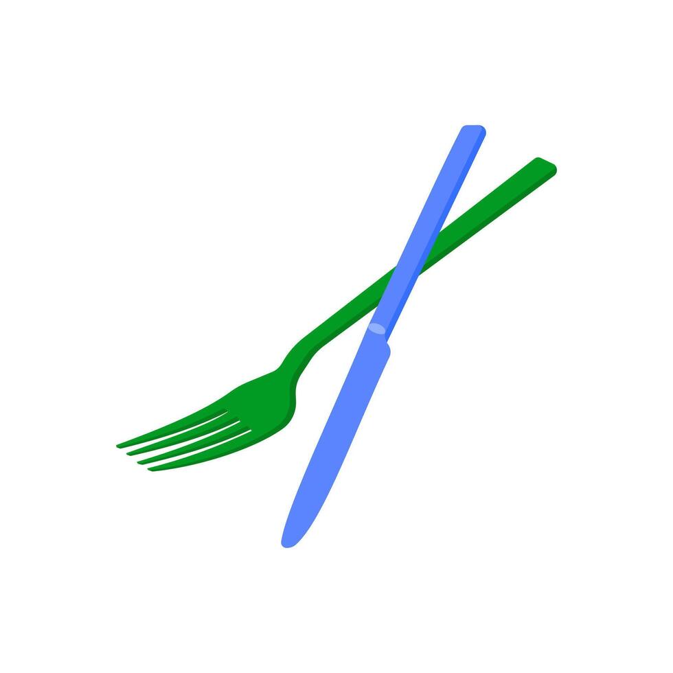 Fork and Knife, Delivery Service illustration vector