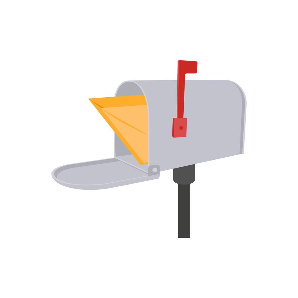 Mail Box, Delivery Service illustration vector