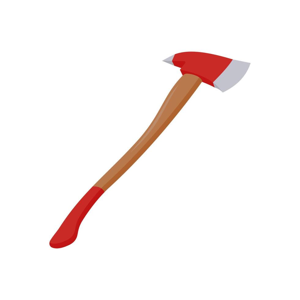 Fire Ax, Industrial Safety Equipment illustration vector