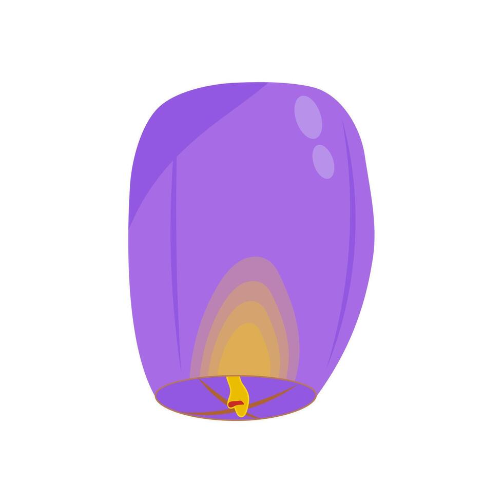 Sky Lantern, Holidays illustration vector