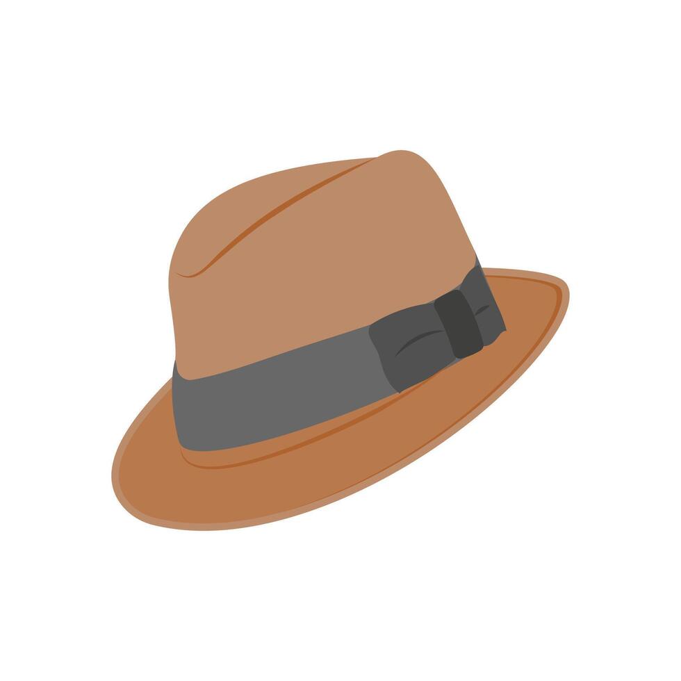 Fedora Hat, Holidays illustration vector