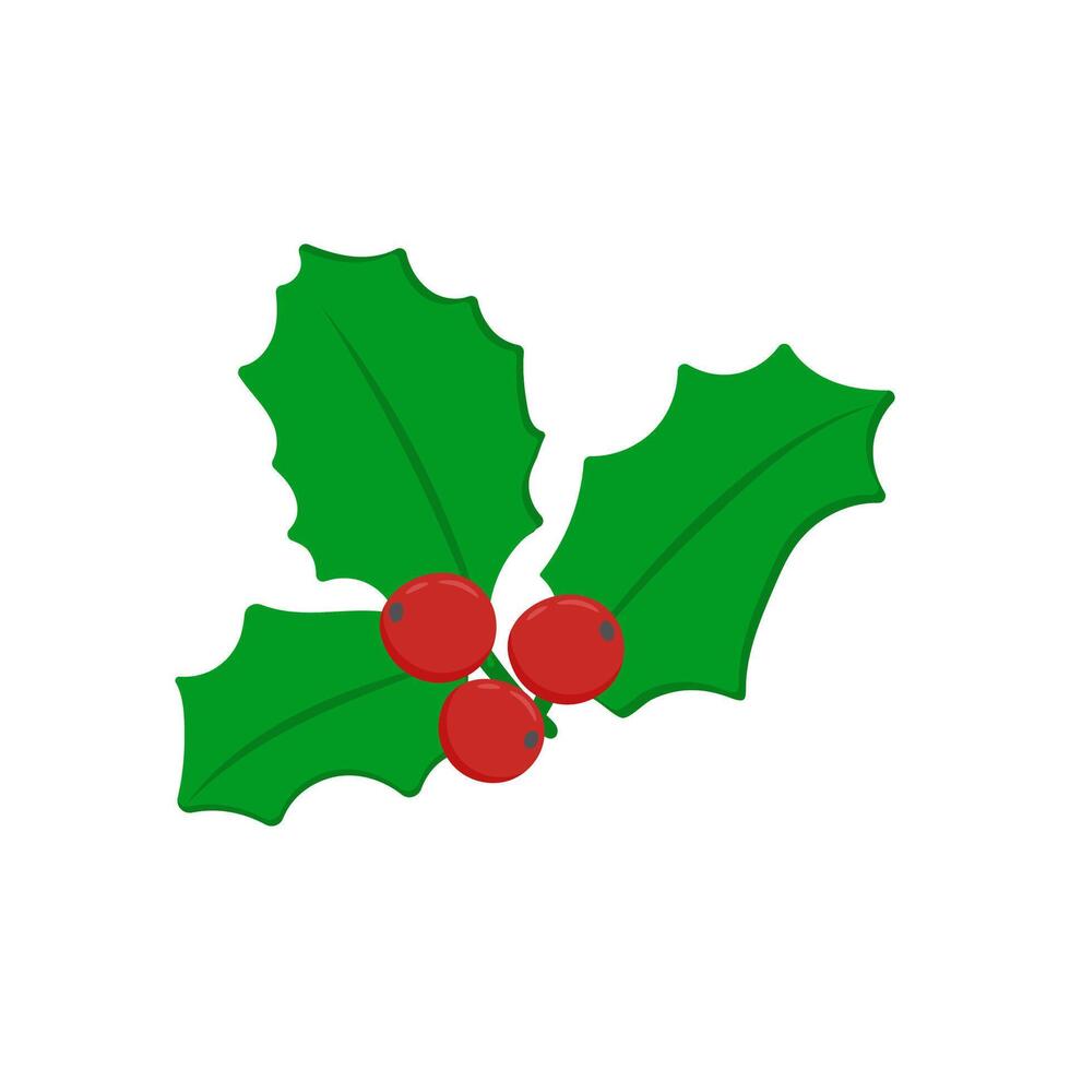 Christmas Leaf, Holidays illustration vector
