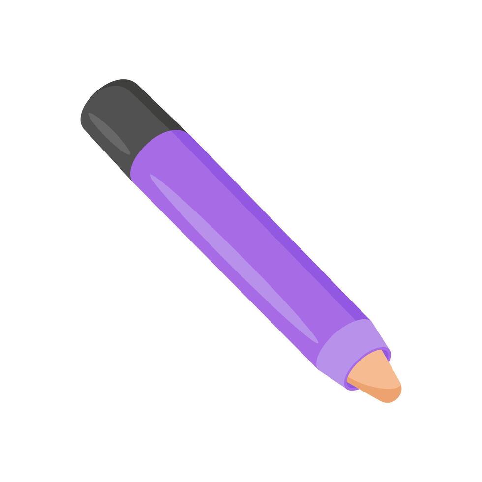Concealer Crayon, Cosmetics illustration vector