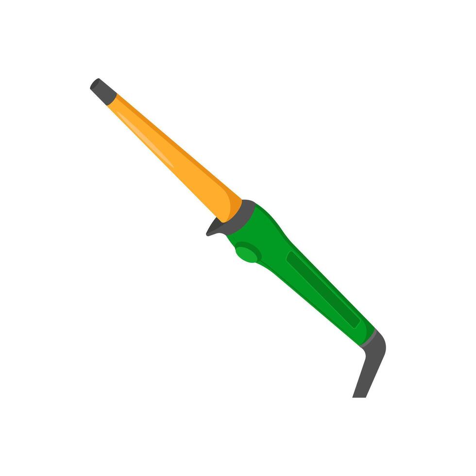 Curling Rod, Cosmetics illustration vector