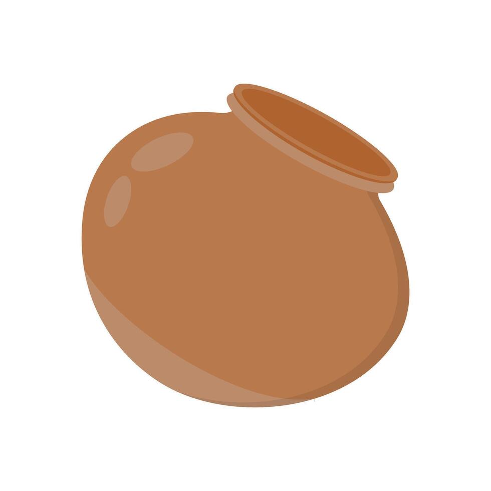 Clay Pot, Kitchen illustration vector