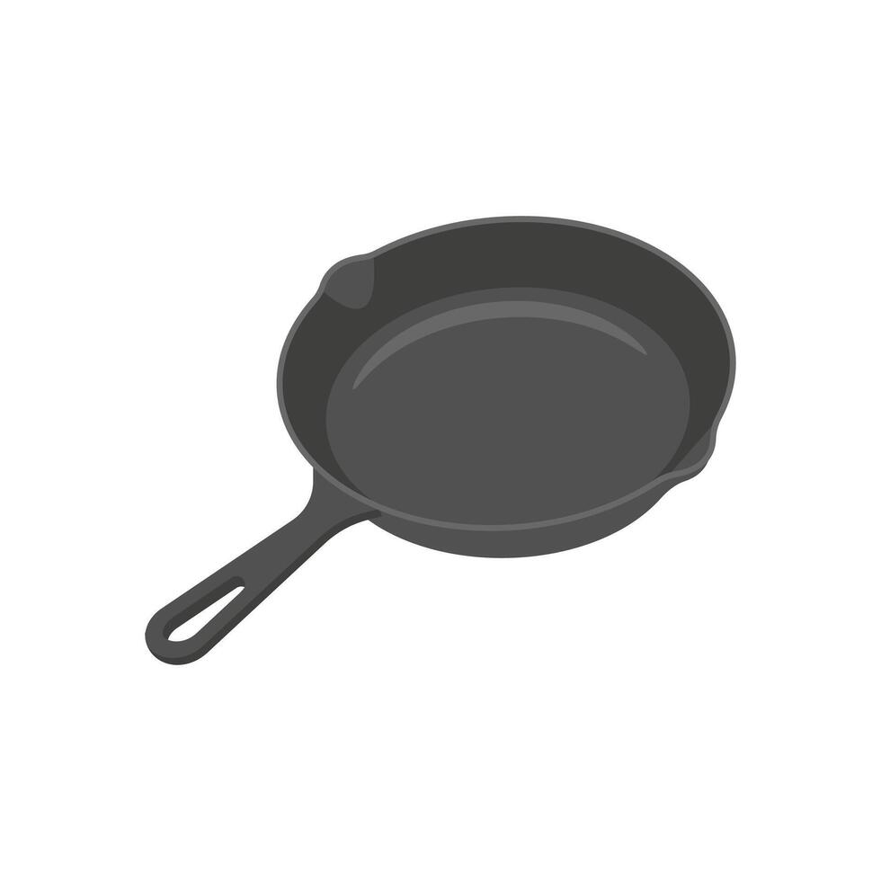 Skillet Pan, Kitchen illustration vector