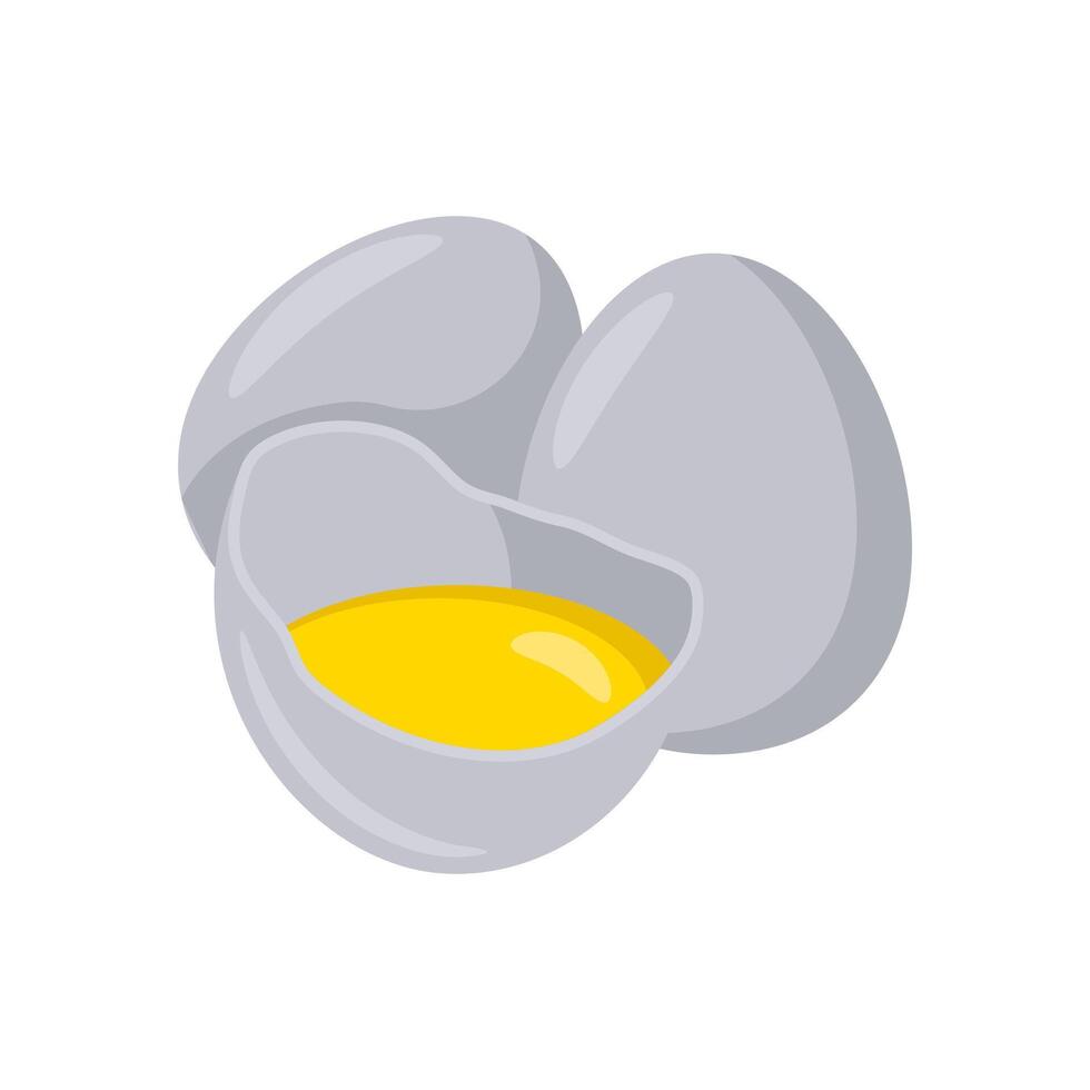 Eggs, Kitchen illustration vector
