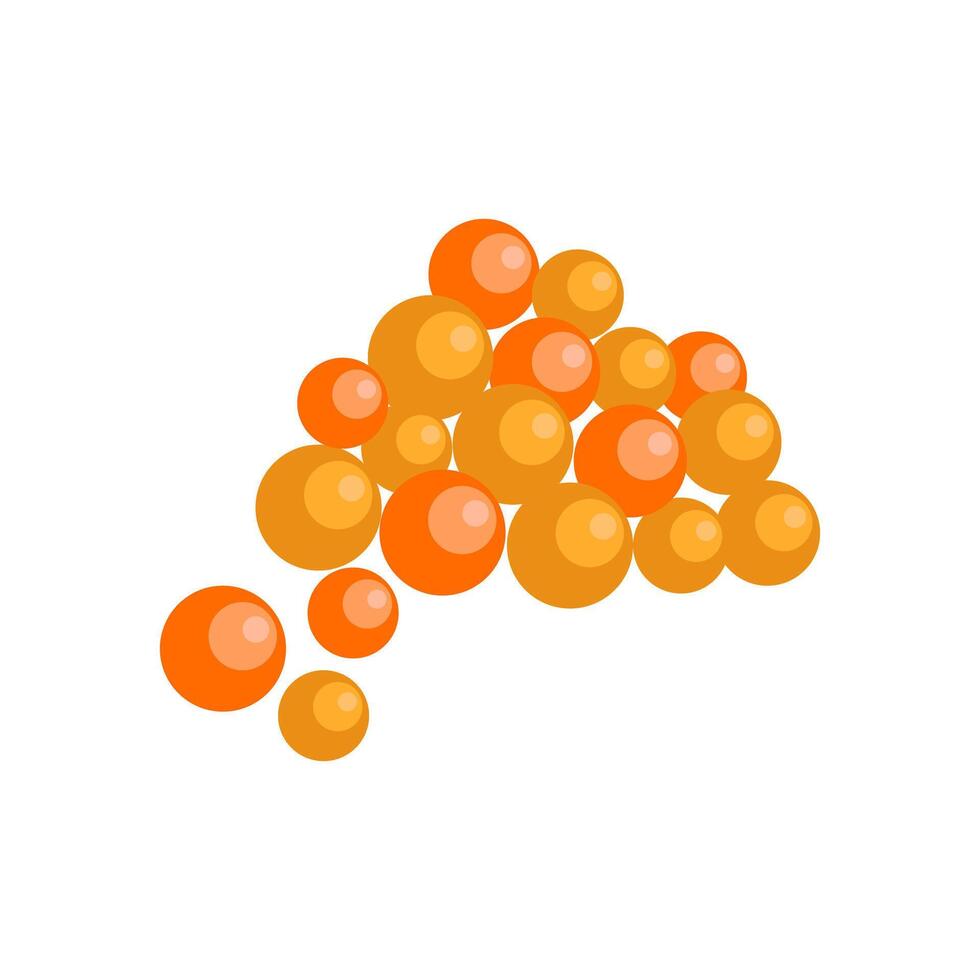 Caviar, Seafood Illustration vector