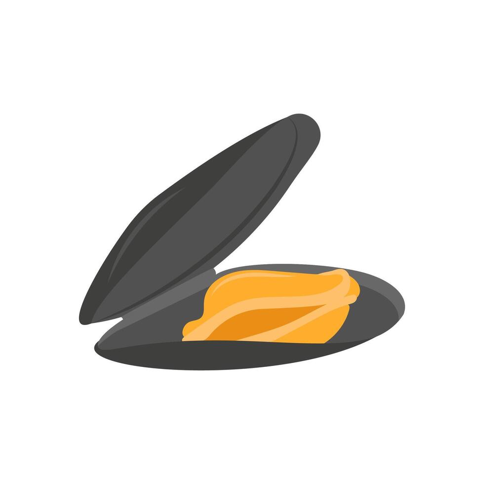 Mussel, Seafood Illustration vector