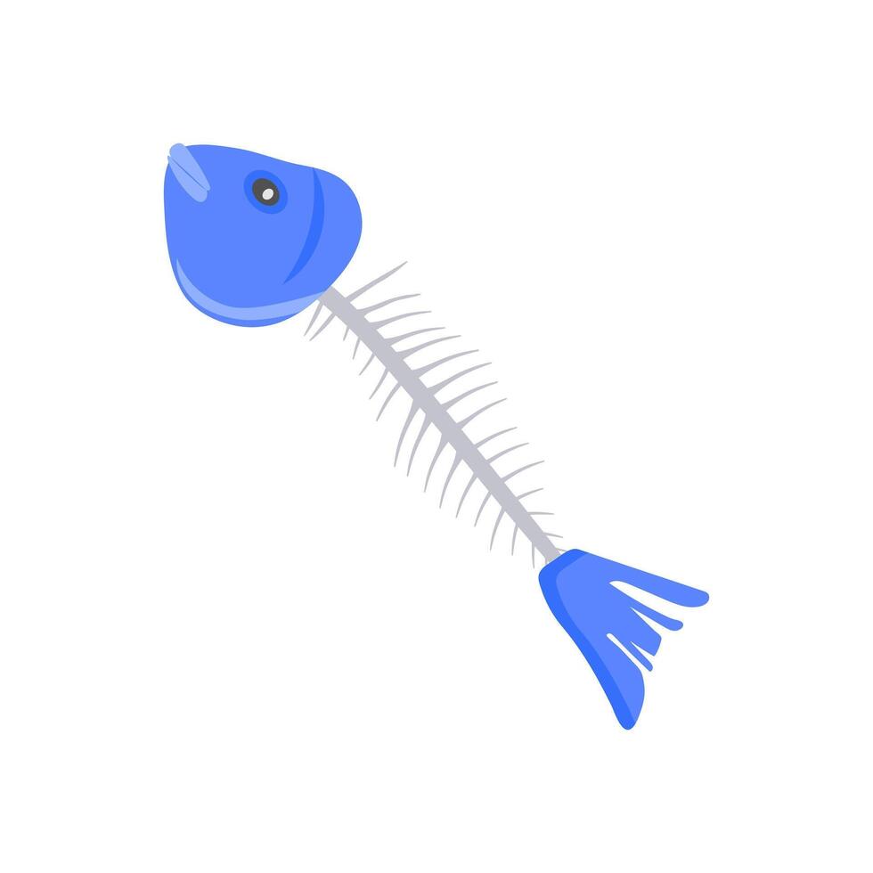 Fish Bone, Seafood Illustration vector
