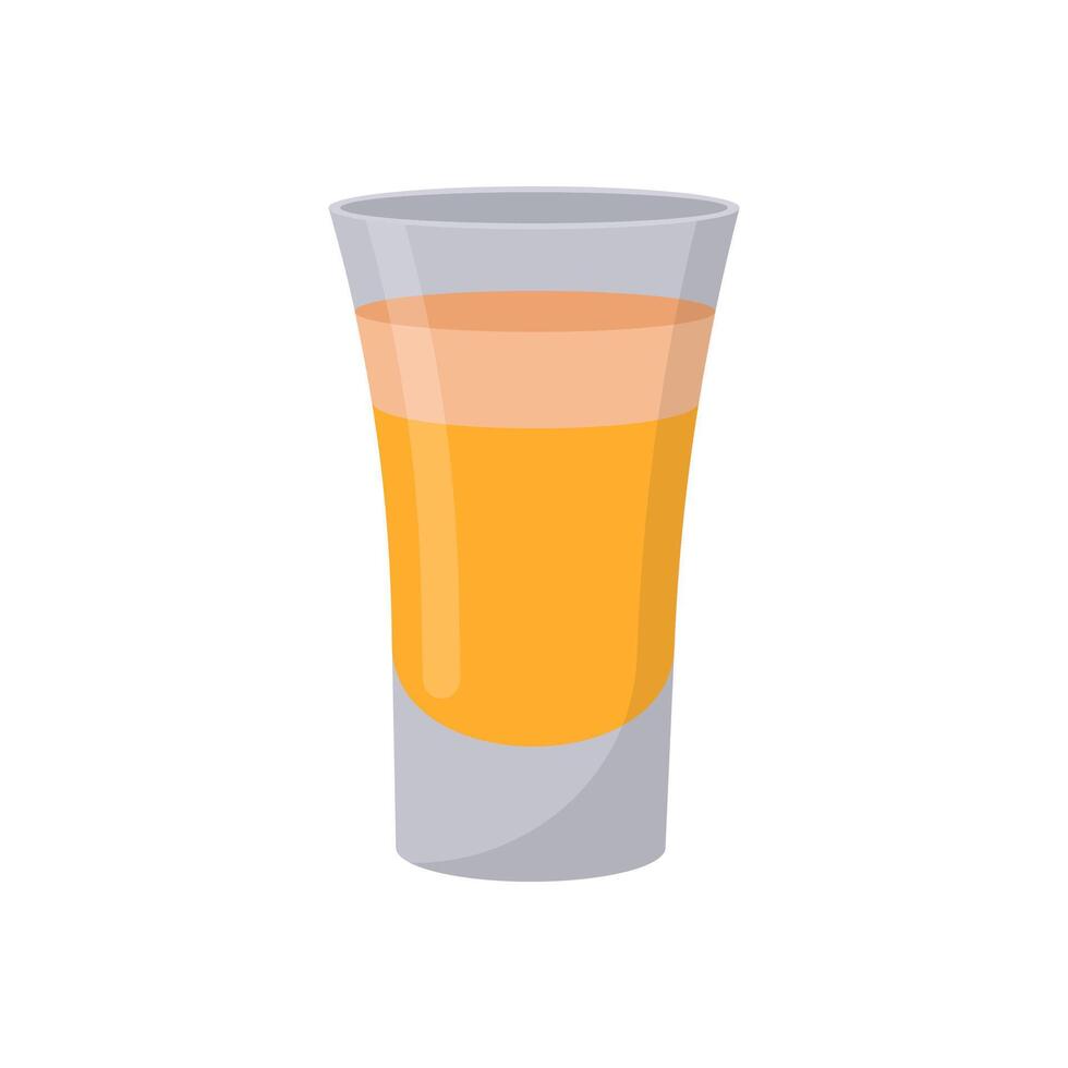 Buttery Nipple Shot, Cocktails illustration vector
