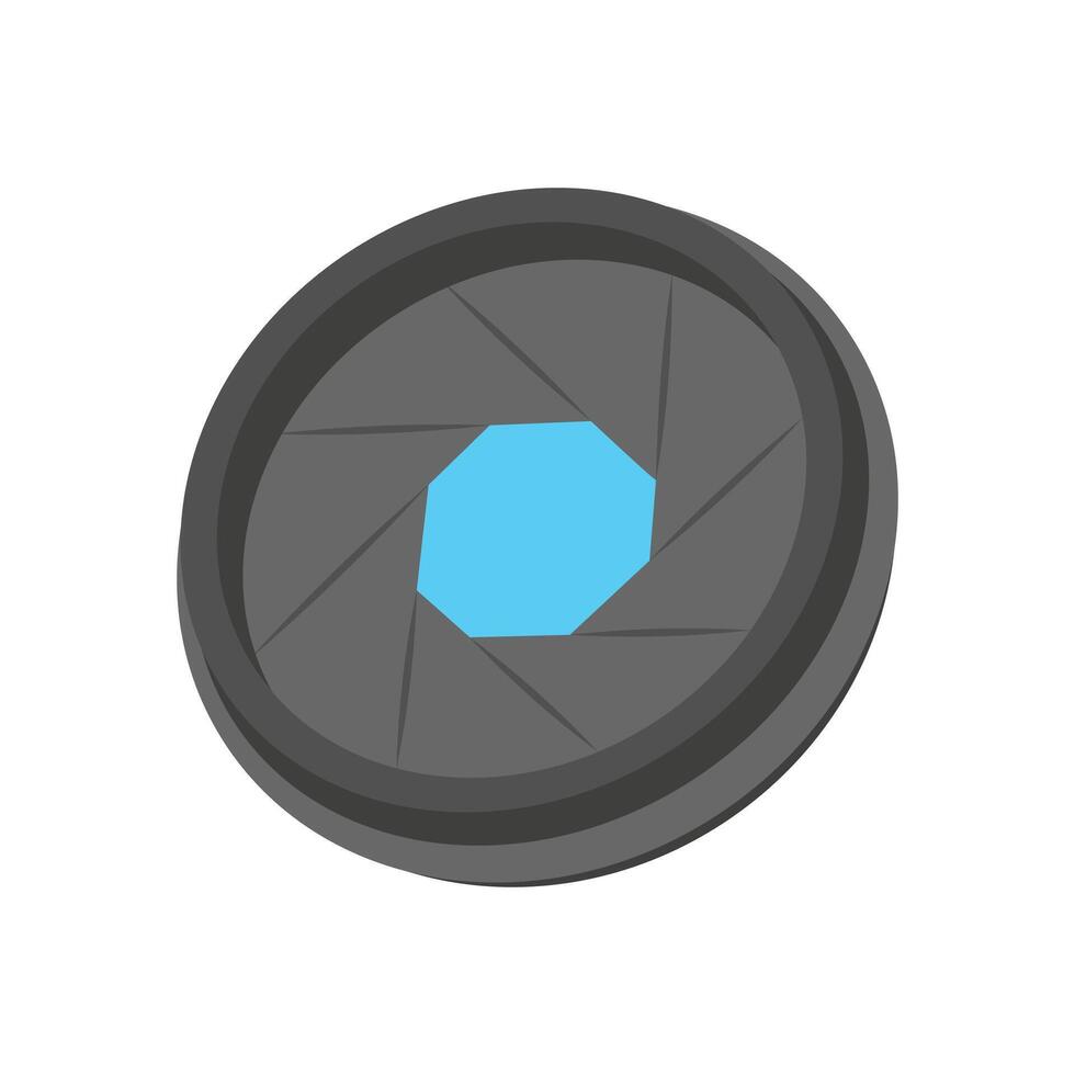 Camera Shutter, Production Illustration vector