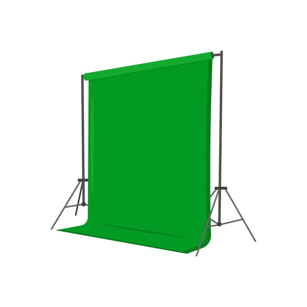 Green Cloth, Production Illustration vector