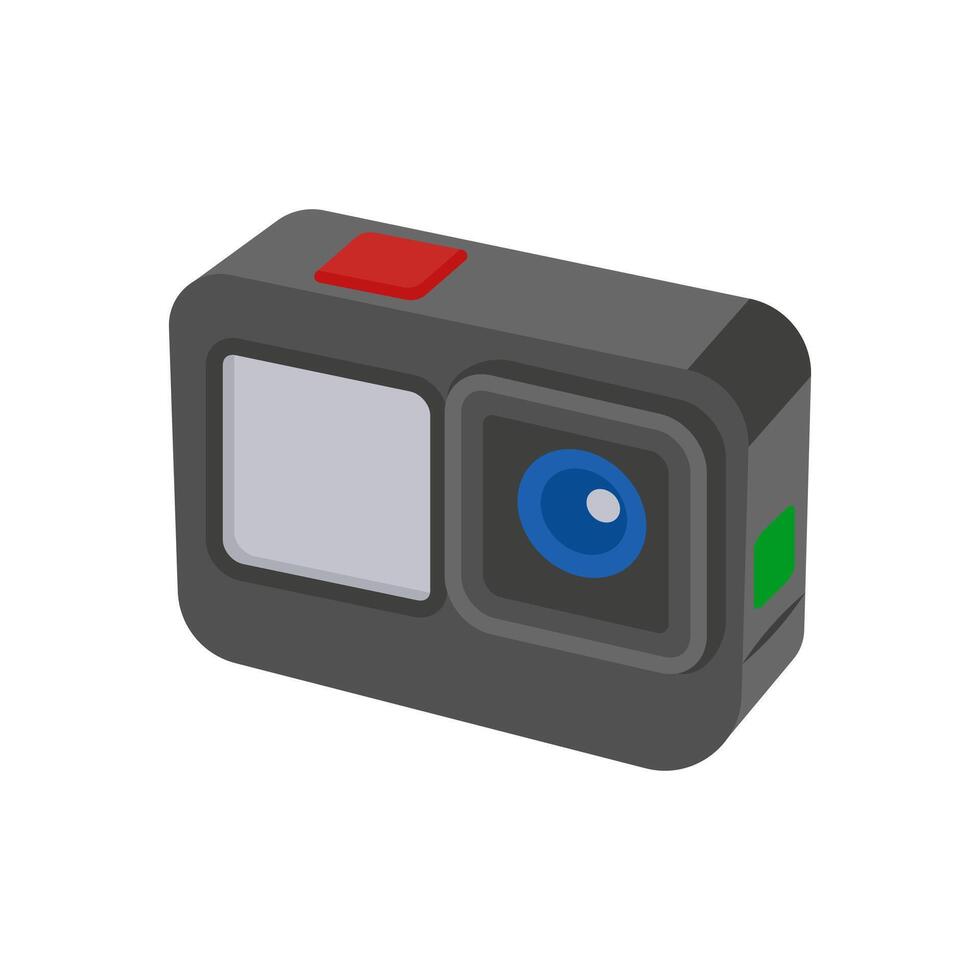 Action Camera, Production Illustration vector