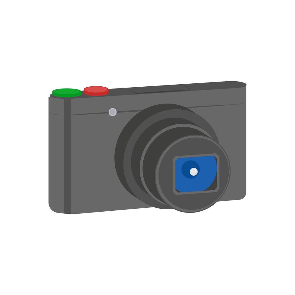 Compact Camera, Production Illustration vector