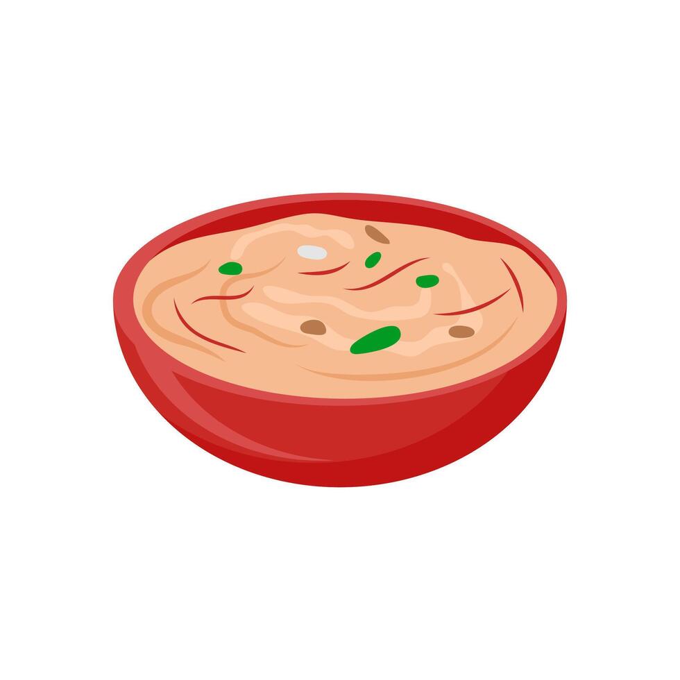Shrikand, Sweets Illustration vector