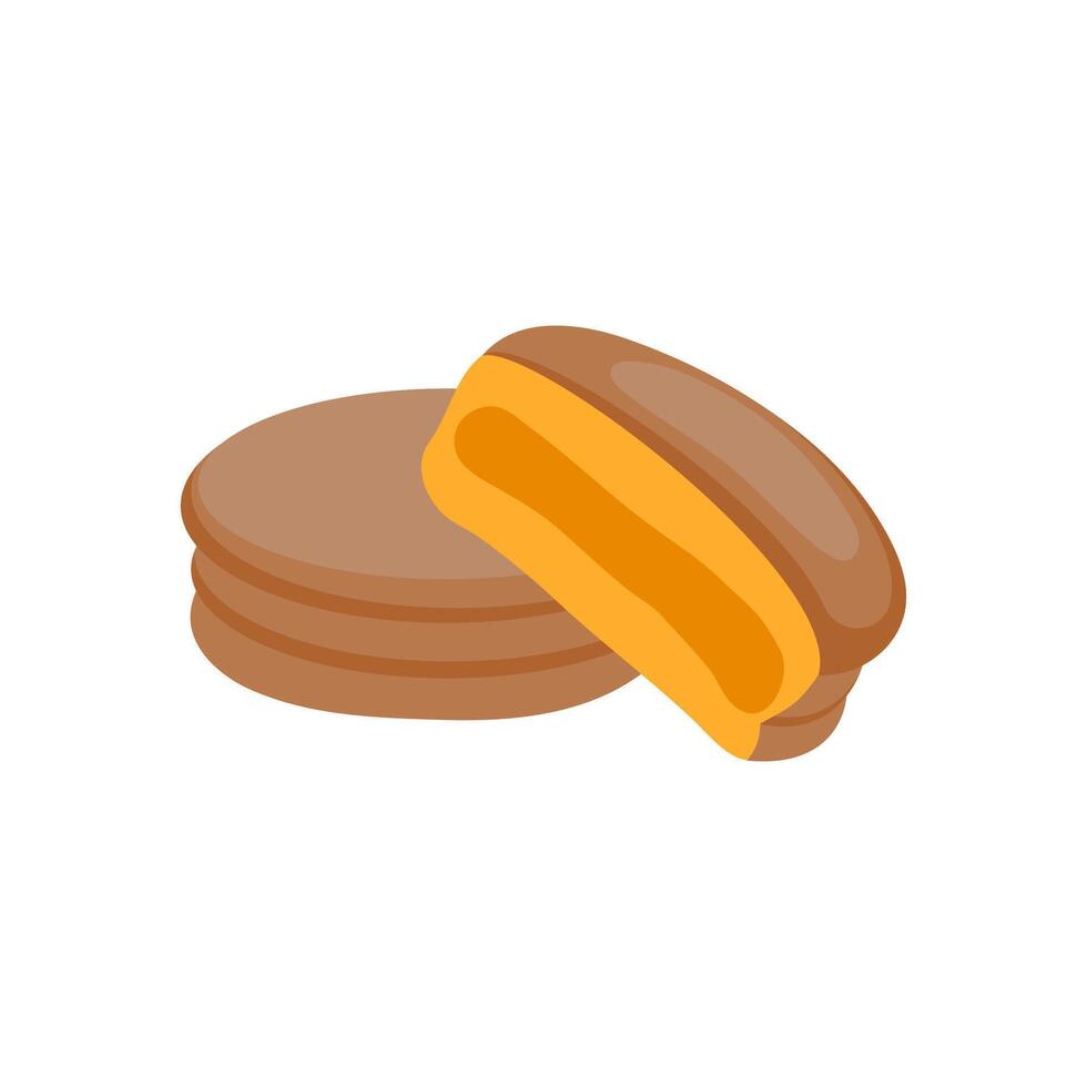 Alfajores, Sweets Illustration vector