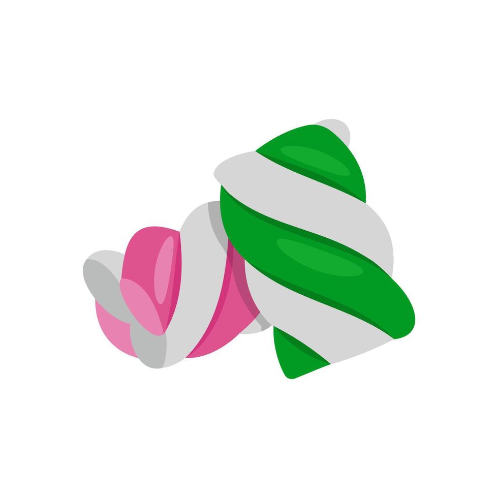 Marshmallow, Sweets Illustration vector