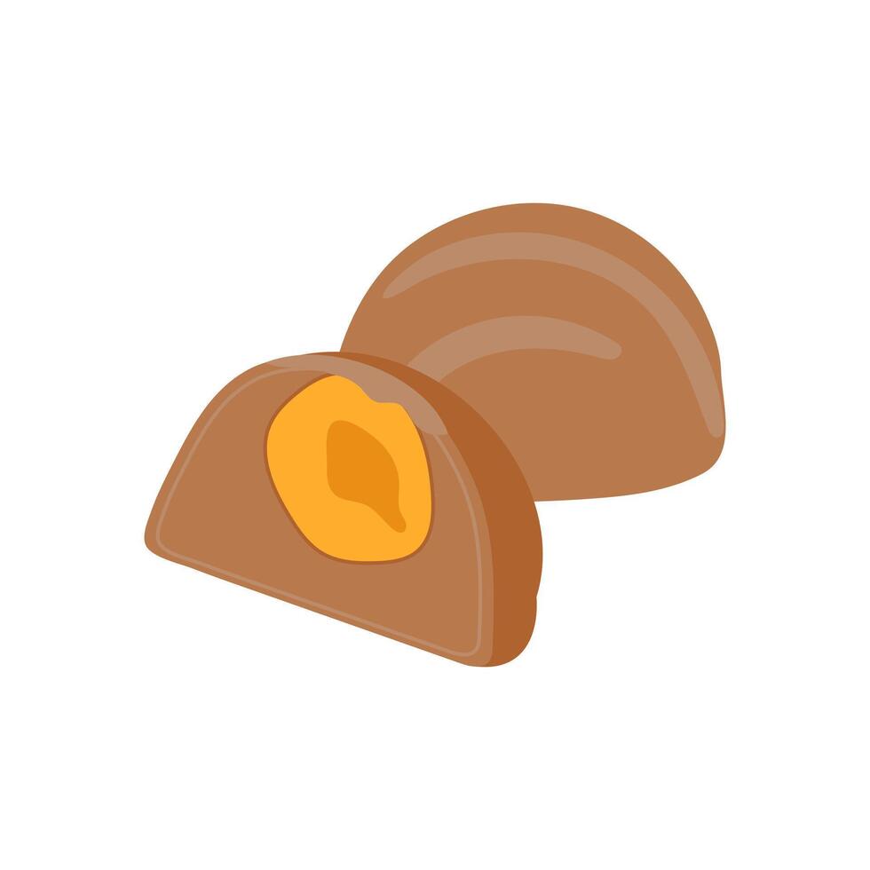 Chocolate True, Sweets Illustration vector