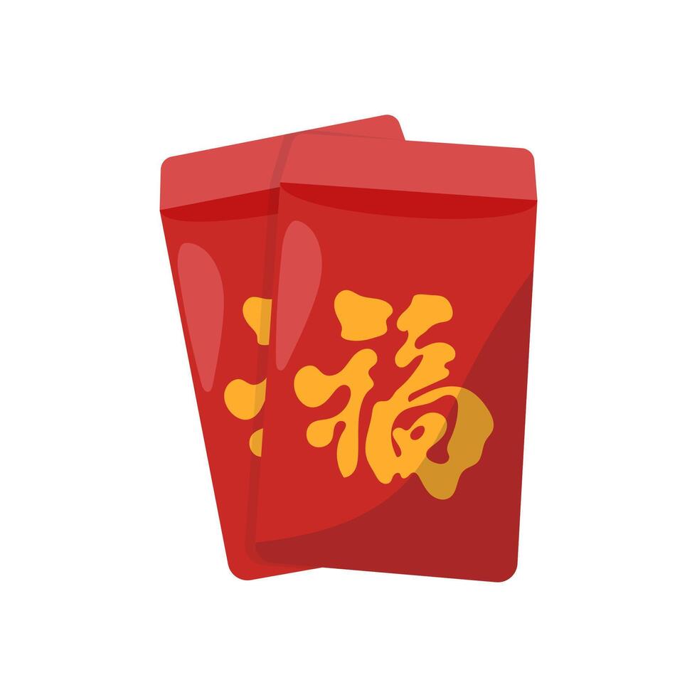 Red Envelope, China Symbols Illustration vector