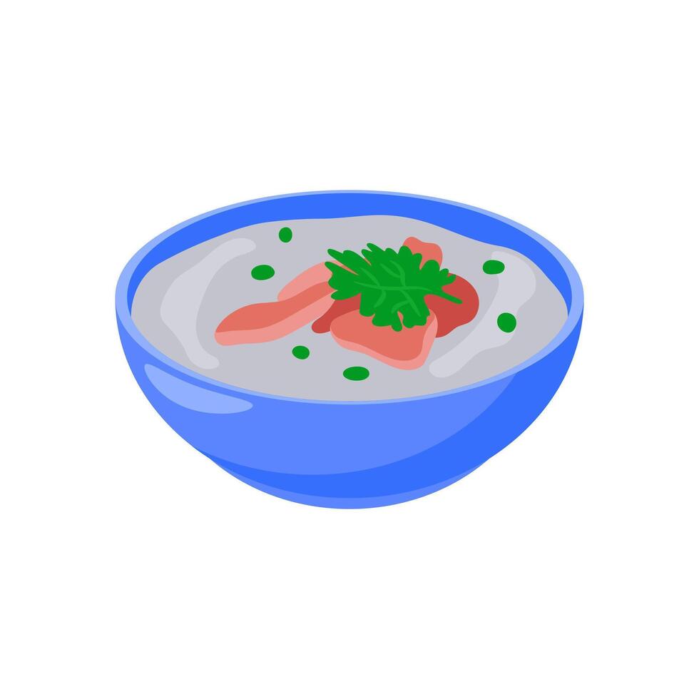 Congee, China Symbols Illustration vector