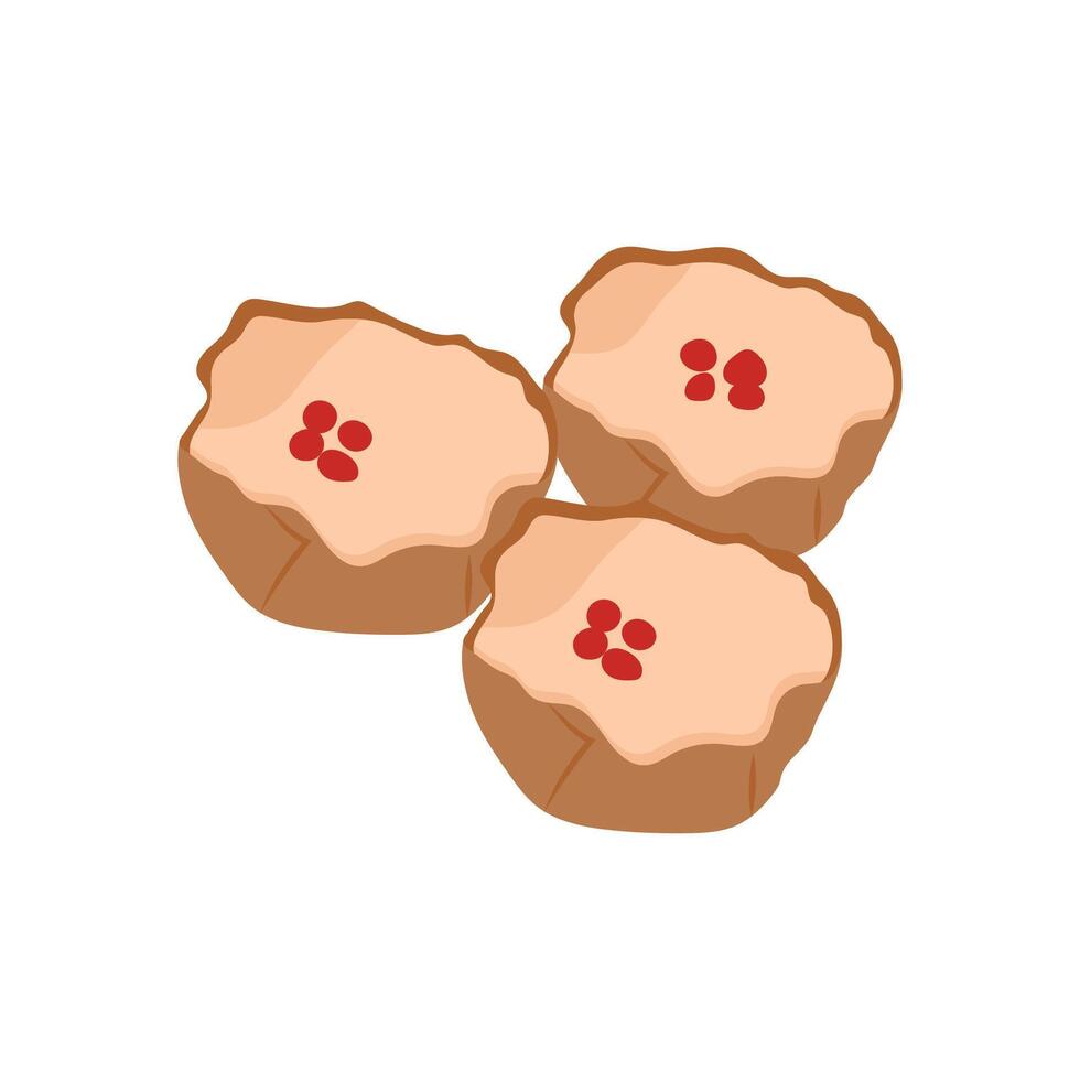 Nian Gao, China Symbols Illustration vector