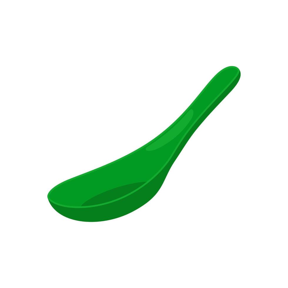 Chinese Spoon, China Symbols Illustration vector