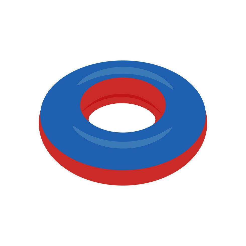 Inflatable Ring, Holidays illustration vector