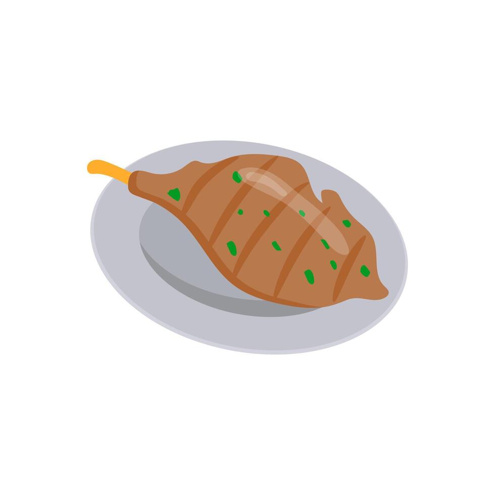 Roasted Lamb, Australia Symbols vector