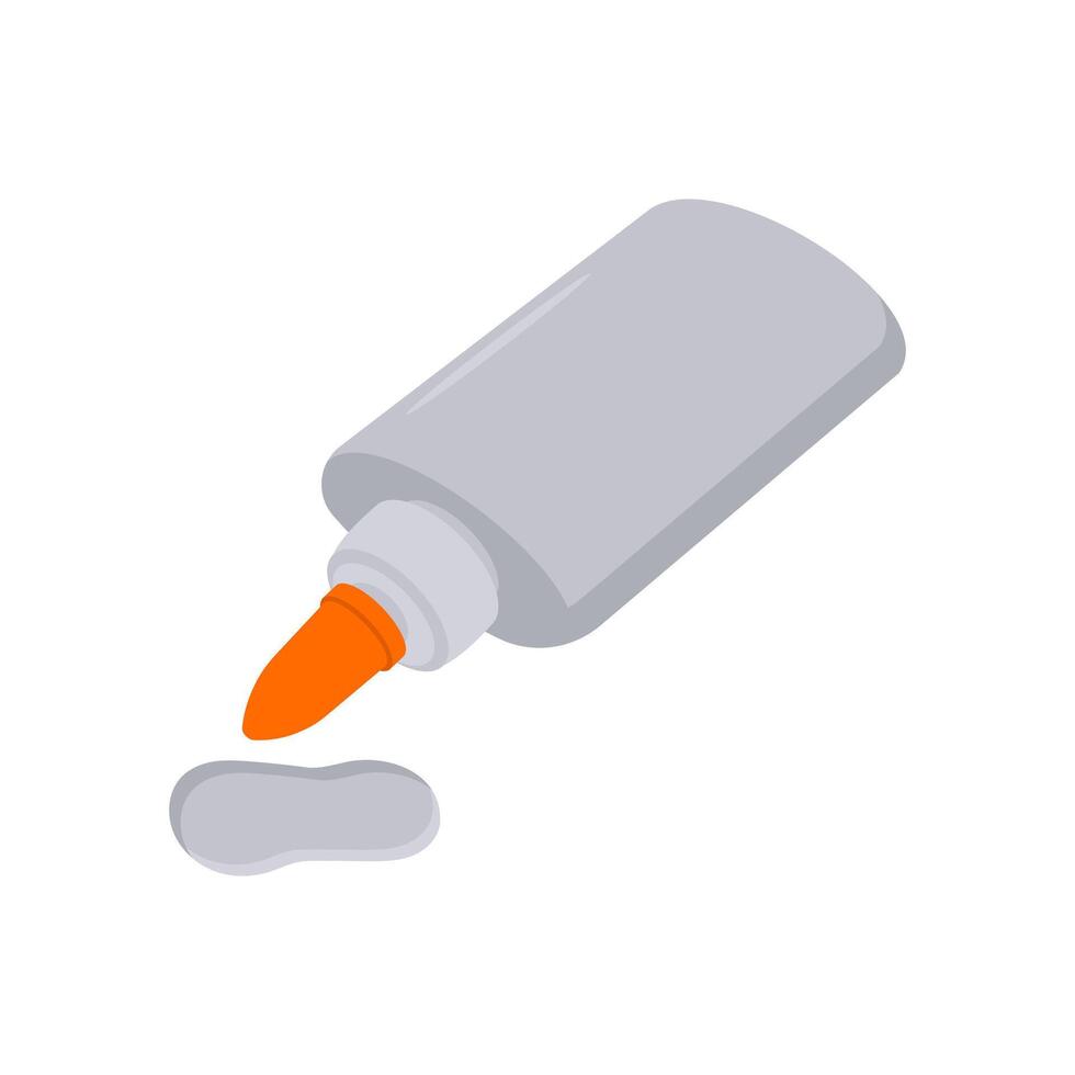 Glue, Kindergarten illustration vector