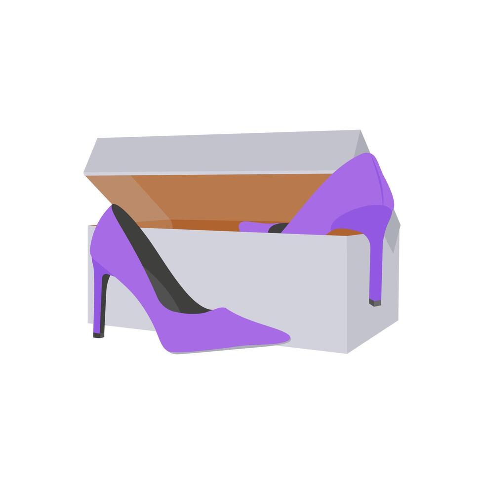 Shoes Delivery, Delivery Service illustration vector