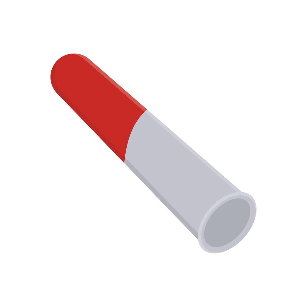 Test Tube Flat Icon, illustration vector