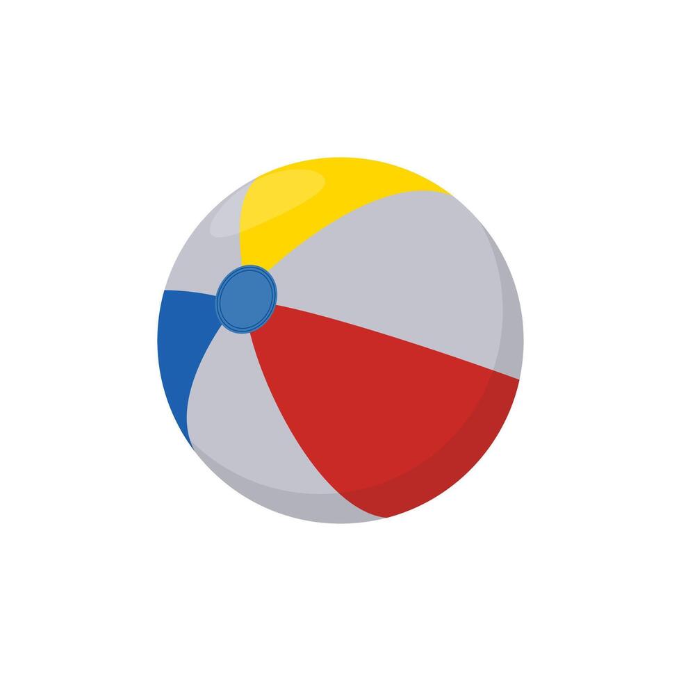 Beach Ball Illustration vector