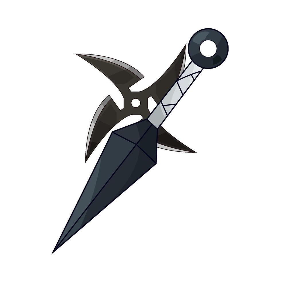 the power of kunai and shuriken vector