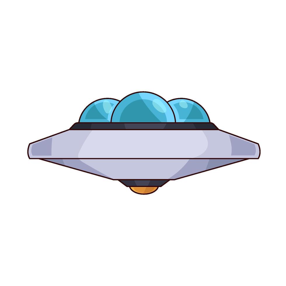 Advanced UFO illustration vector