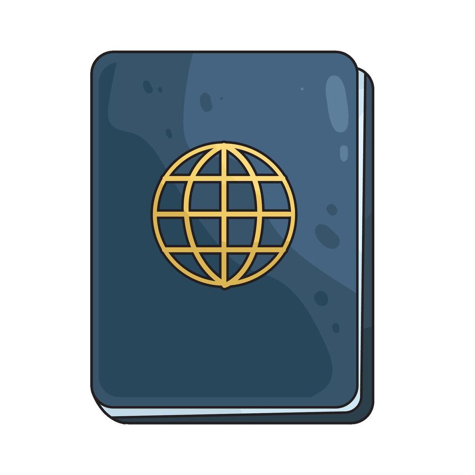 Illustration of Passport vector