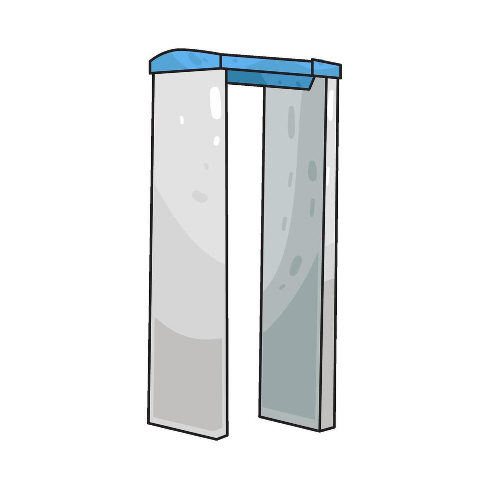 Illustration of Arrival Gate vector