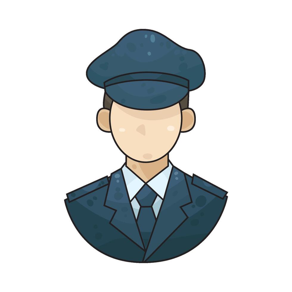 Illustration of Pilot vector