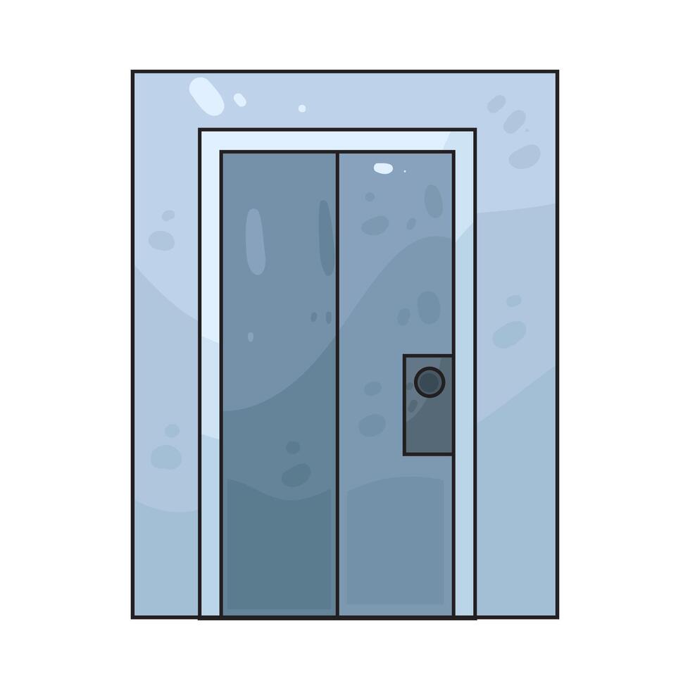Illustration of Elevator vector