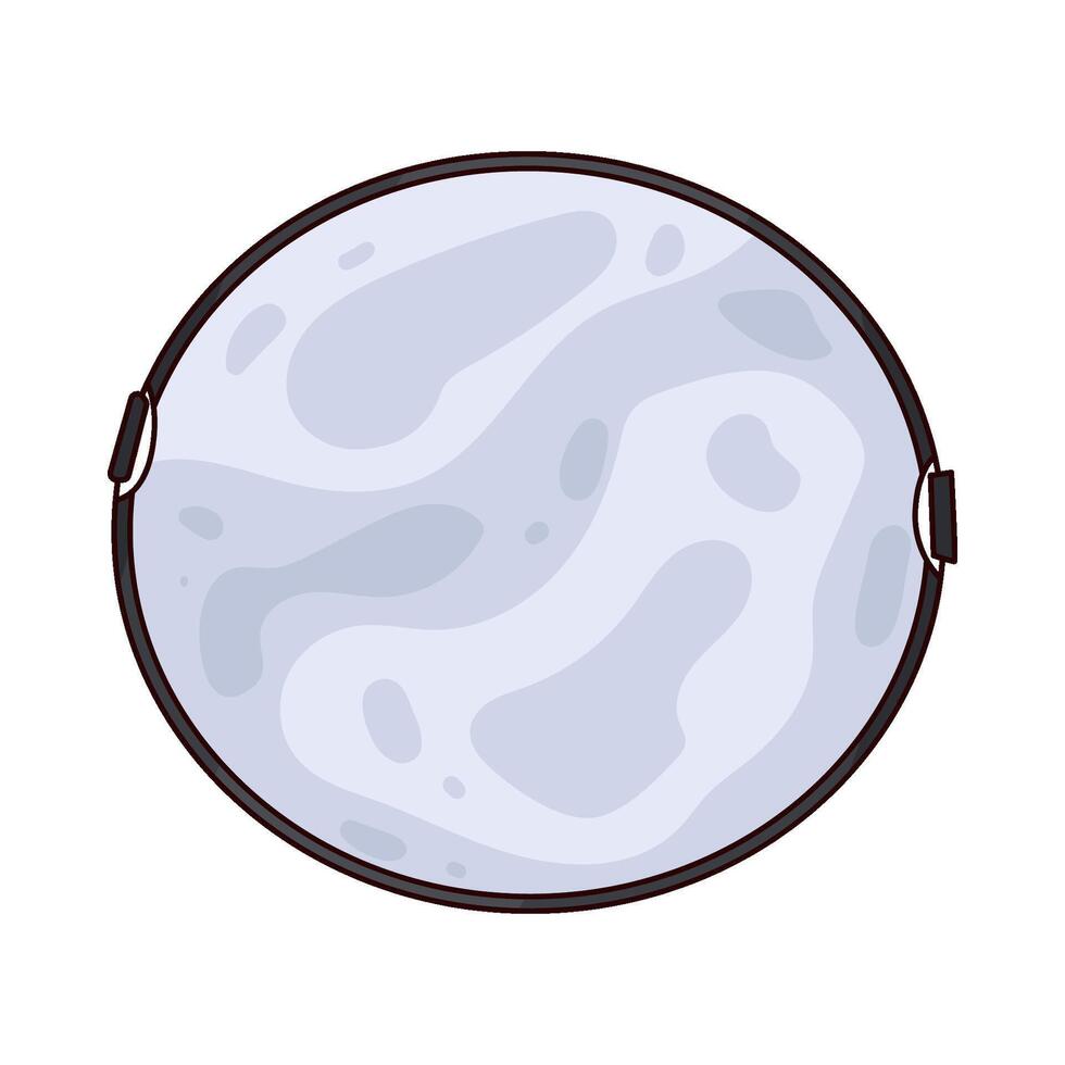 Illustration of Reflector Disk vector