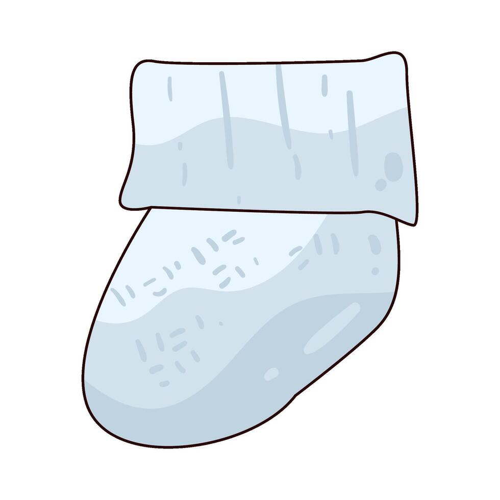 Illustration of Baby Socks vector