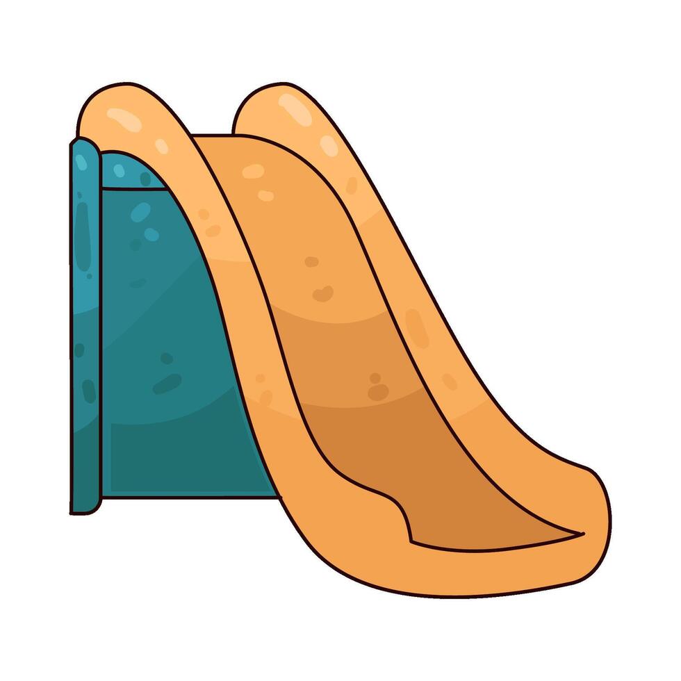 Illustration of baby Slide vector