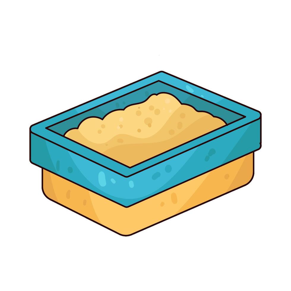 Illustration of Sandbox vector