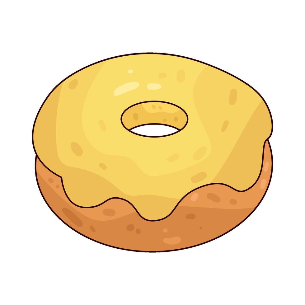 Illustration of Donut vector