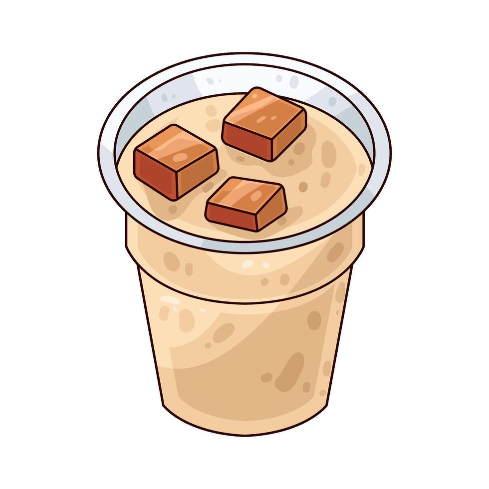 Illustration of Iced Coffee vector