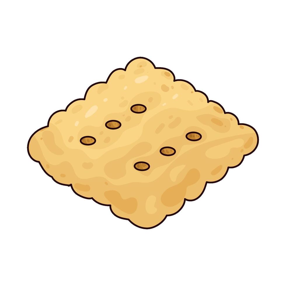 Illustration of Biscuit vector