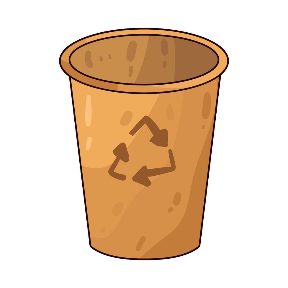 Illustration of Reusable Cup vector