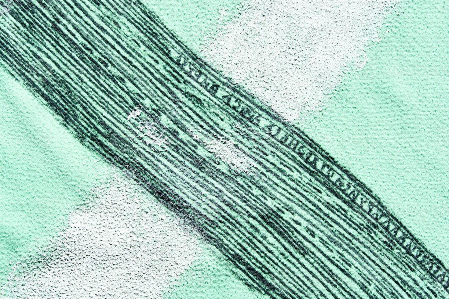 Close up of microscopic plant cell walls with green chlorophyll in abstract pattern. photo