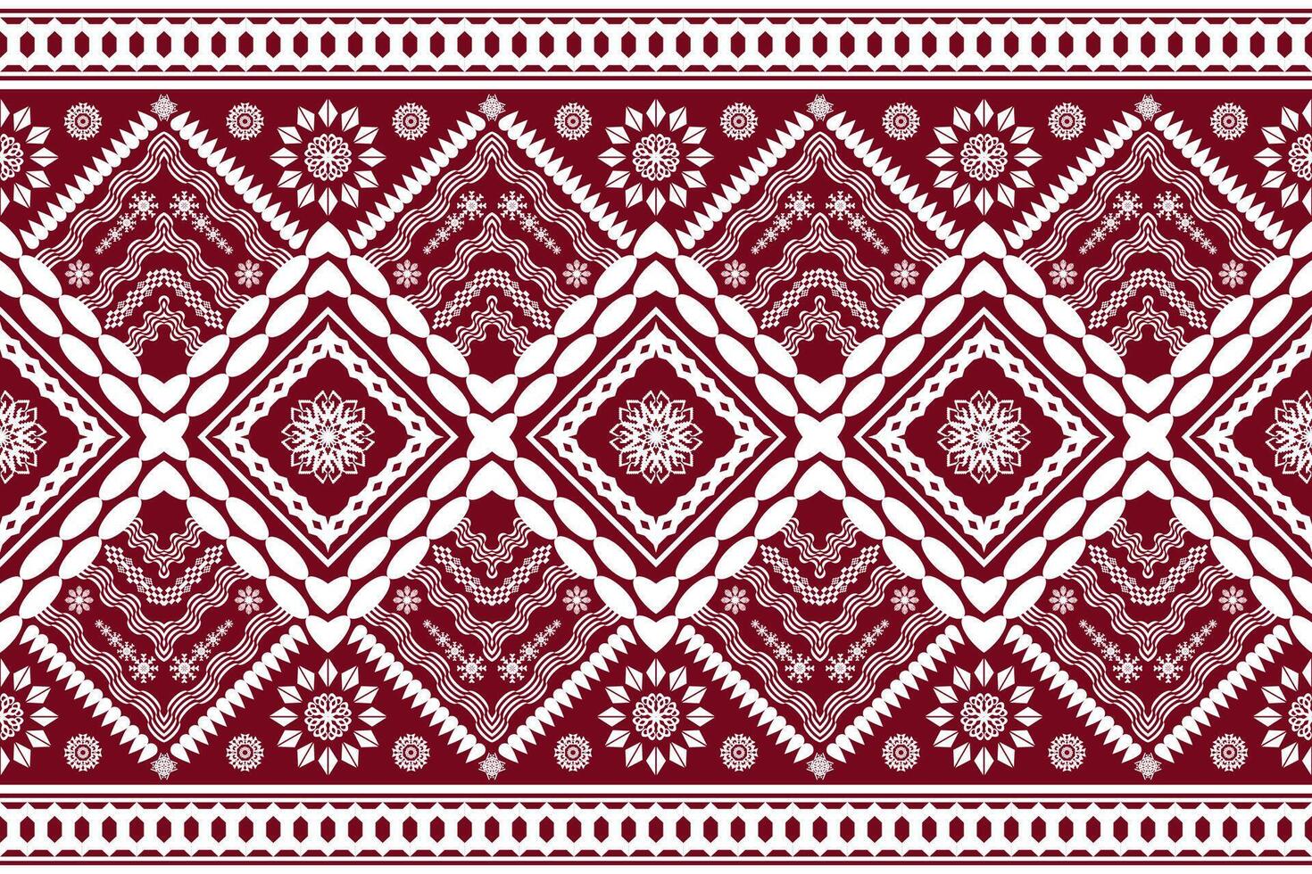 Beautiful ethnic patterns design. vector