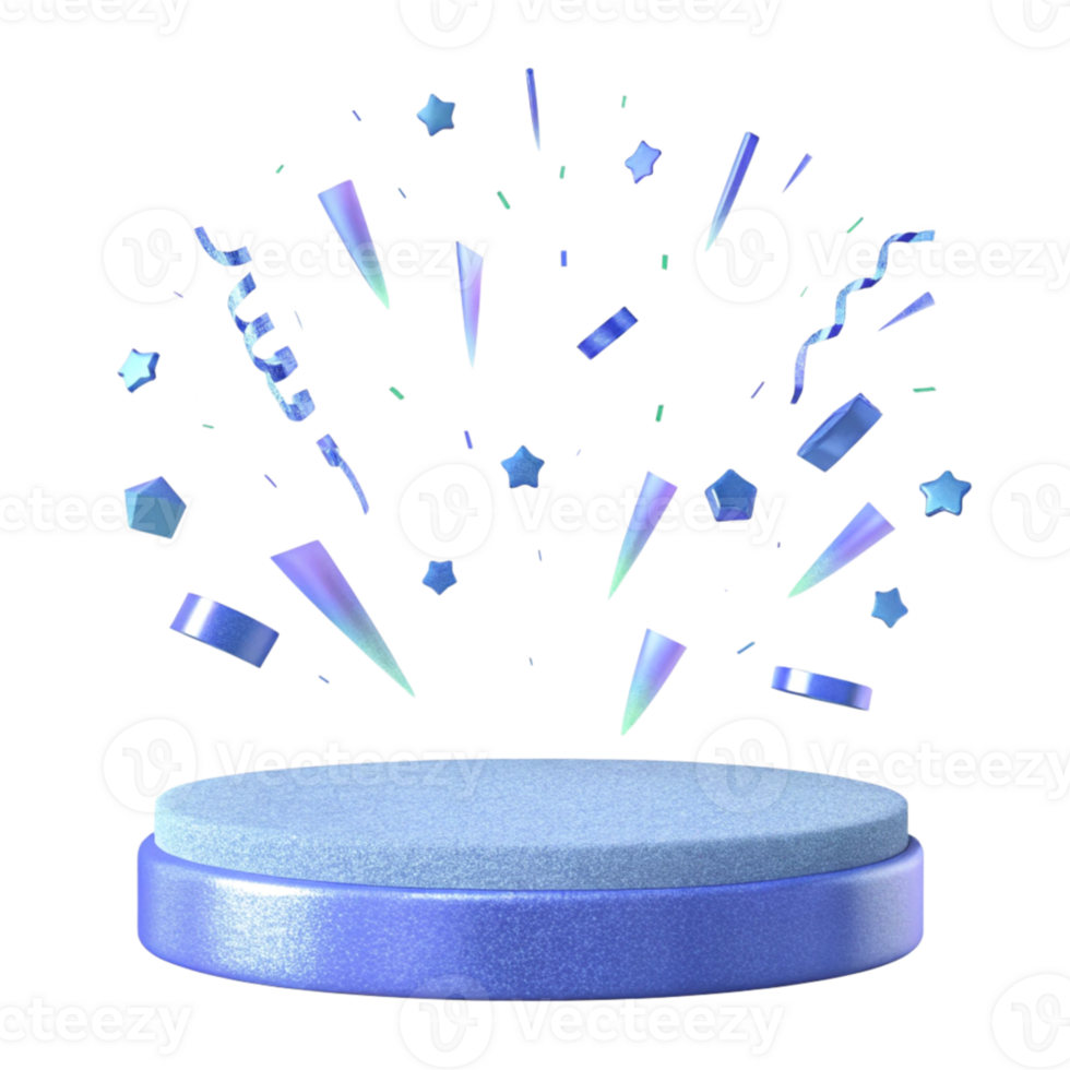 Explosive Blue Display Centering on Fun png